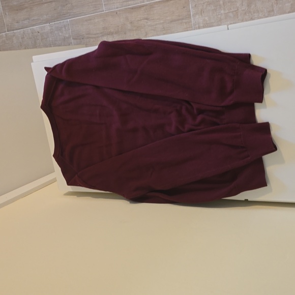 Ralph Lauren Pima Cotton V-Neck Sweater - Picture 3 of 3